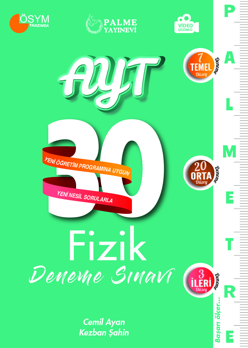 AYT Palmetre Fizik 30'Lu Deneme Sınavı kapak görseli